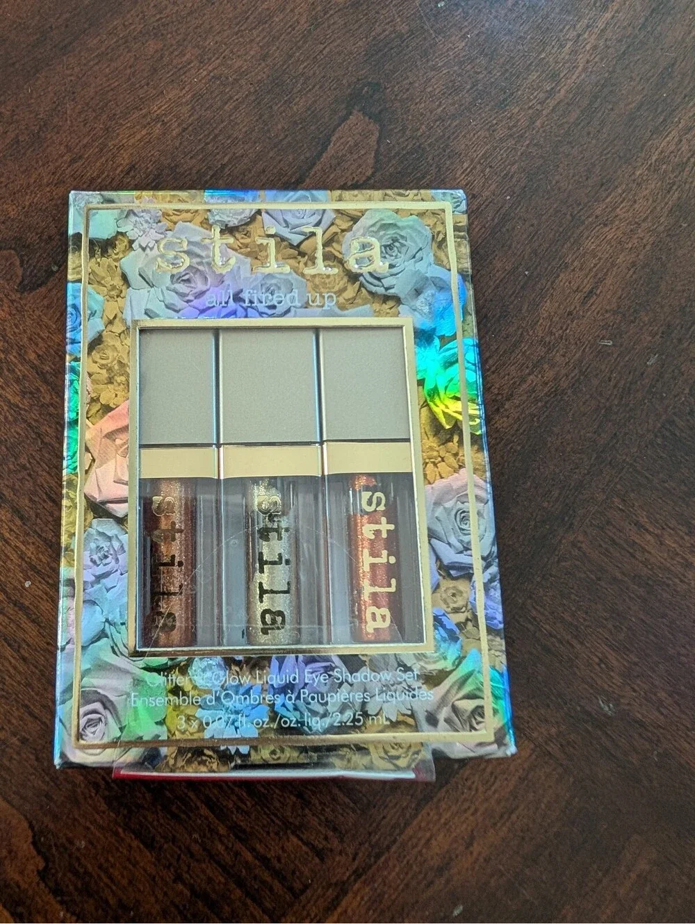 Stila All Fired Up 3 Liquid Eyeshadows NIB